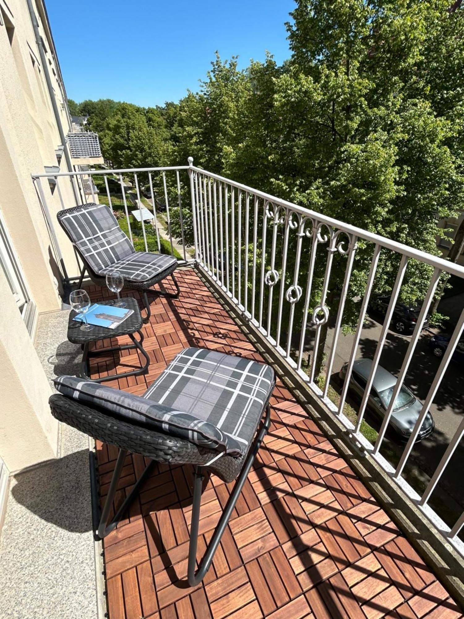 Ruhige Maisonettewohnung Auf Dem Kassberg Chemnitz Eksteriør billede